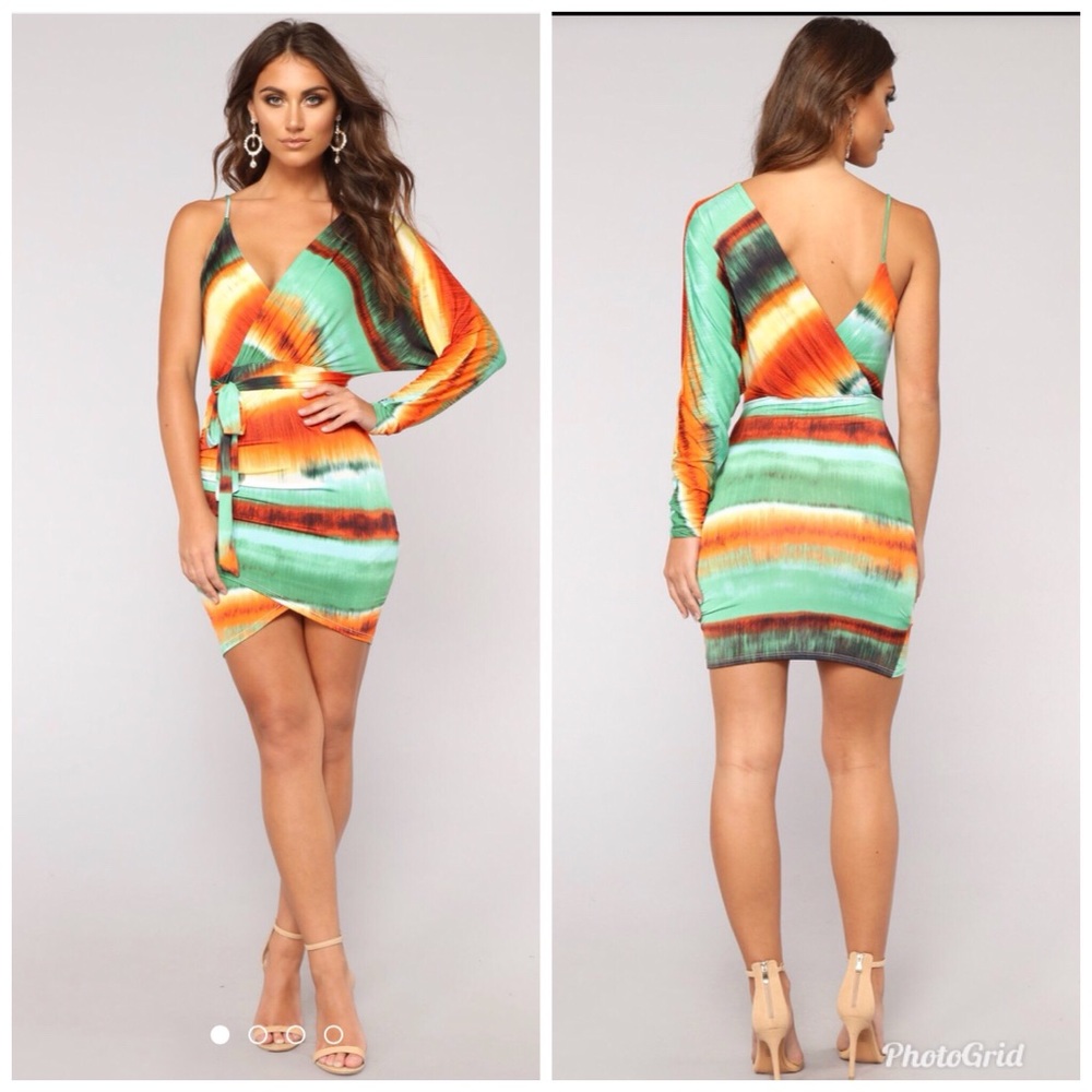 🌸SOLD🌸 One Shoulder Dress